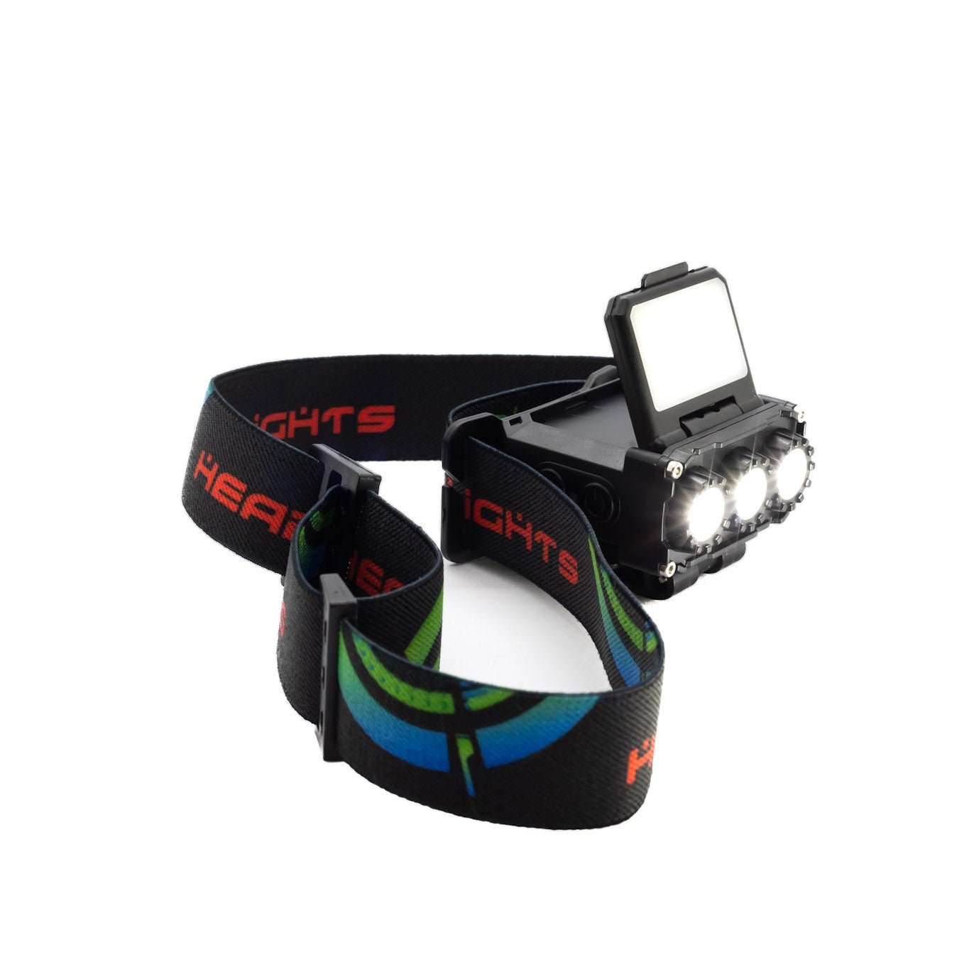 GLOWFOX nabíjecí čelovka Headmax cap s červeným světlem - Glowfox.cz